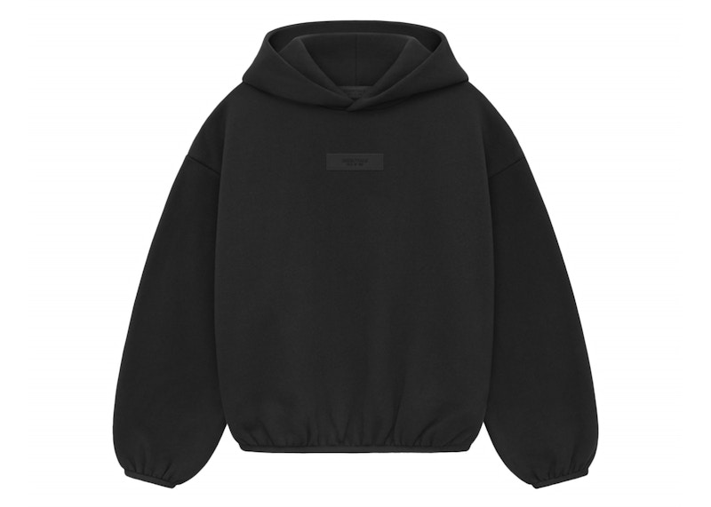 Mikina Fear of God Essentials Core Collection Kids Hoodie Čierna | 785SU242040K, 0