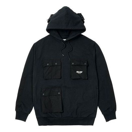 Mikina Palace Multiple Pockets Hoodie Čierna | P20CS045, 0