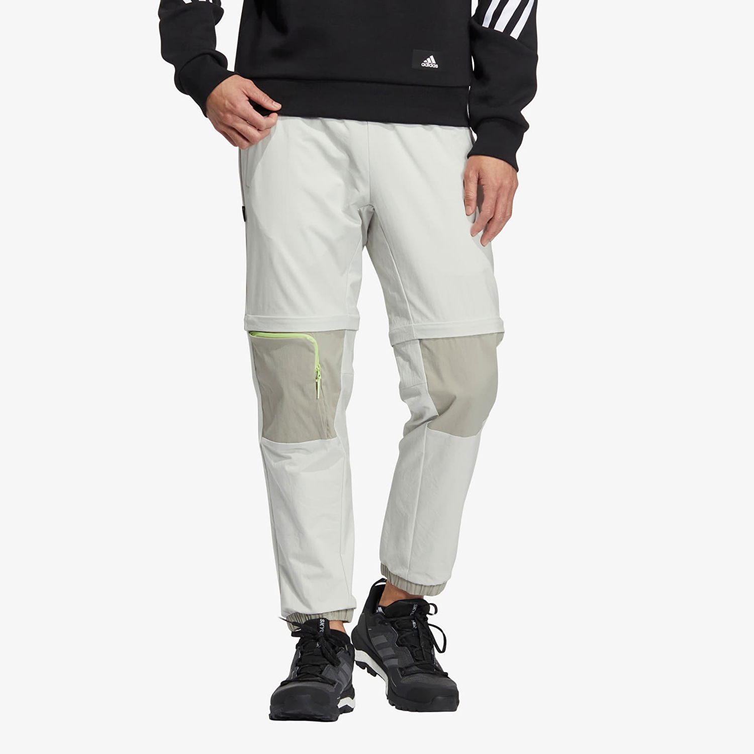 Nohavice a džínsy adidas Performance Lg Pants Šedá | HE5255, 0
