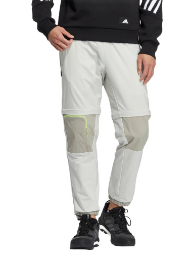 Nohavice a džínsy adidas Performance Lg Pants Šedá | HE5255