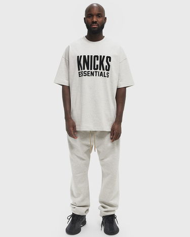 Tričko Fear of God Fear of God Essentials NEW YORK KNICKS S/S Tee, Size: XL Šedá | 125AL244301F, 1