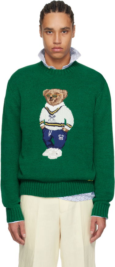 Sveter Polo by Ralph Lauren Ralph Lauren Polo Bear Knit Sweater Zelené | 710961155001, 0