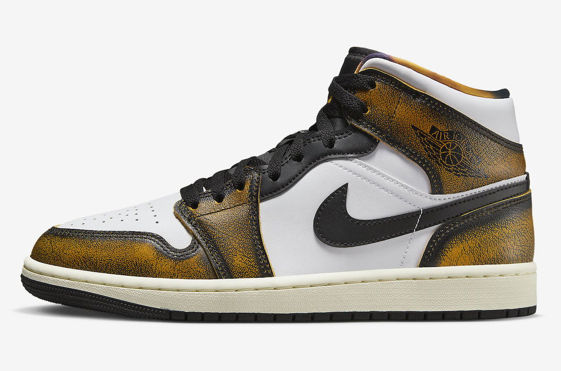 Tenisky a topánky Jordan Air Jordan 1 Mid "Orange Wear-Away" Oranžová | DQ8417-071, 0
