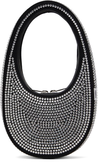 Kabelka Coperni Crystal Embellished Mini Swipe Bag Čierna | COPBA01BIS455, 0