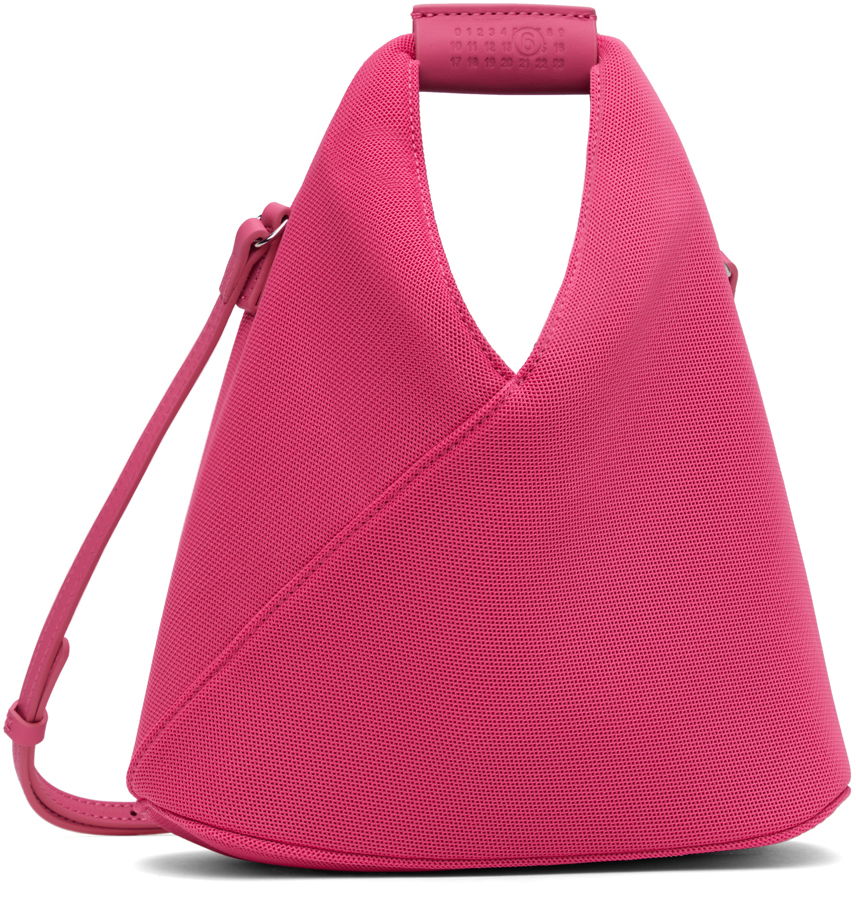 Taška cez rameno Maison Margiela Mesh Crossbody Bag Ružová | SB6WD0026 P6414, 0