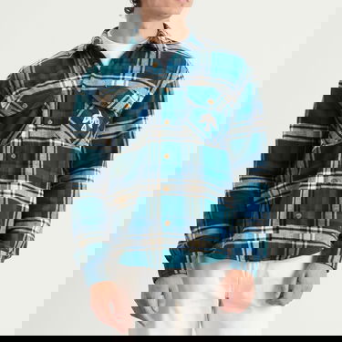 Košeľa By Parra Crow Flannel Shirt Zelené | 54330-PGN, 2