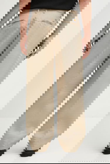 Nohavice Carhartt WIP Evan Pleated Trousers Béžová | I035666.G101, 2