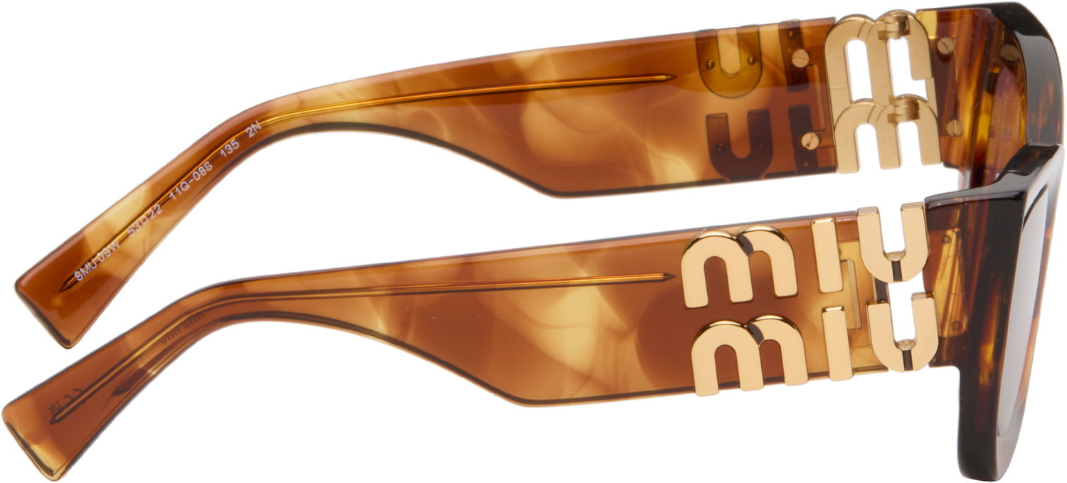 Slnečné okuliare Miu Miu Miu Glimpse Sunglasses Hnedá | 0MU 09WS 8056262086773, 1