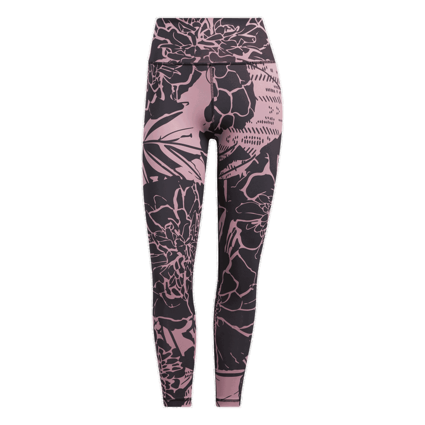 Legíny adidas Originals Floral Print 7/8 Leggings Ružová | HD4459