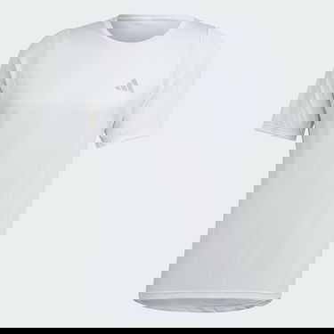 Tričko adidas Performance RUN ICONS 3 STRIPES T-Shirt Biela | IB5276, 3