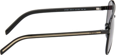 Slnečné okuliare Prada Iconic Metal Plaque Aviator Sunglasses Čierna | 0PR B57S AAV90A59 8056262504383, 1