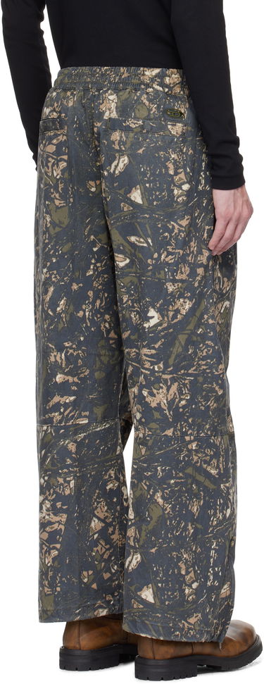 Nohavice Diesel Diesel P-Lint Camo Print Trousers Zelené | A16667-0ABCG-5AFA, 2