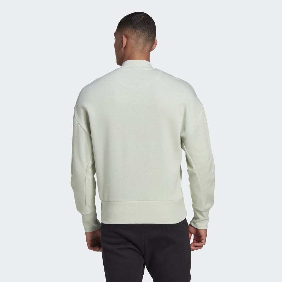 Mikina adidas Originals Studio Lounge Fleece Track Top Biela | HK4594, 1