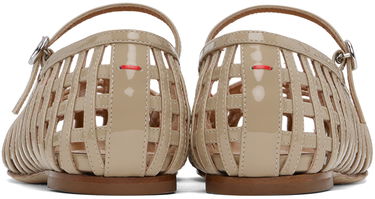 Starostlivosť o obuv Aeyde Aeyde Uma Caged Mary-Jane Ballerina Flats Béžová | A11-FL-RKLS8 FL68-FW24-957-066, 1