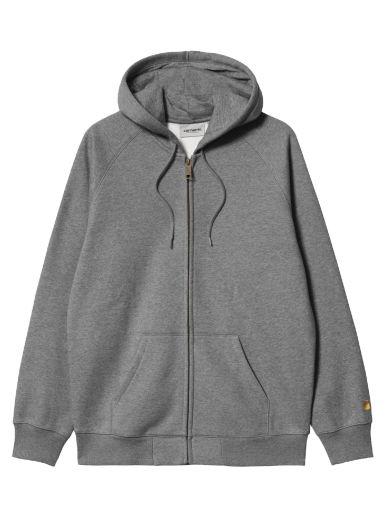 Mikina Carhartt WIP Chase Hoodie Šedá | I033664_00C_XX