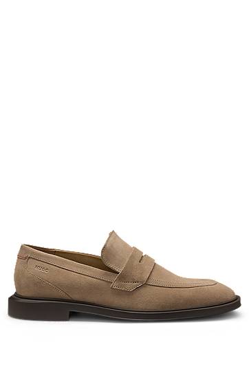 Tenisky a topánky BOSS Penny Loafers Béžová | 50541762, 0