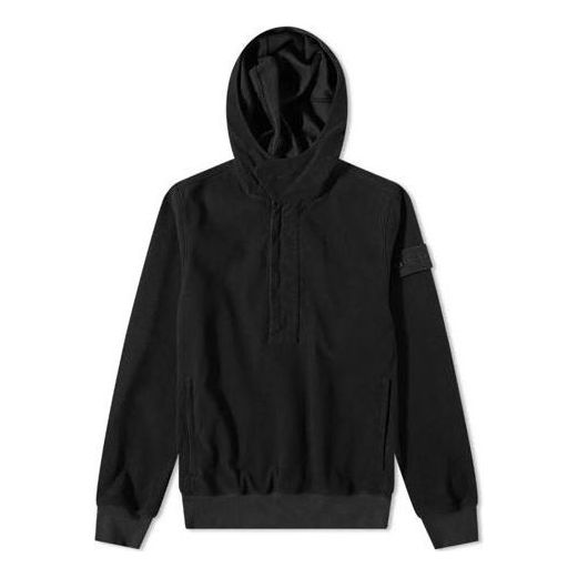 Mikina Stone Island Ghost Popover Hoodie Čierna | 7515667F3-V0029, 0