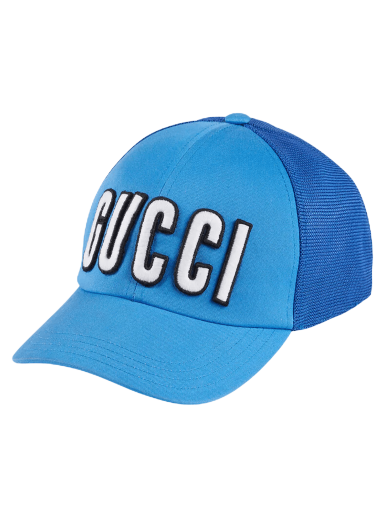 Klobúk Gucci Baseball Hat With Patch Modrá | 701324 4HAOY 4969