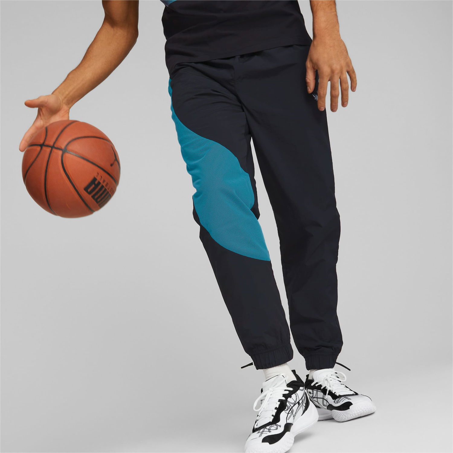 Tepláky Puma Melo Clyde Basketball Sweatpants Čierna | 537998_01, 0