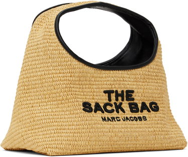 Kabelka Marc Jacobs Marc Jacobs 'The Mini Sack' Raffia Tote Bag Béžová | 2S4HSH054H03, 1