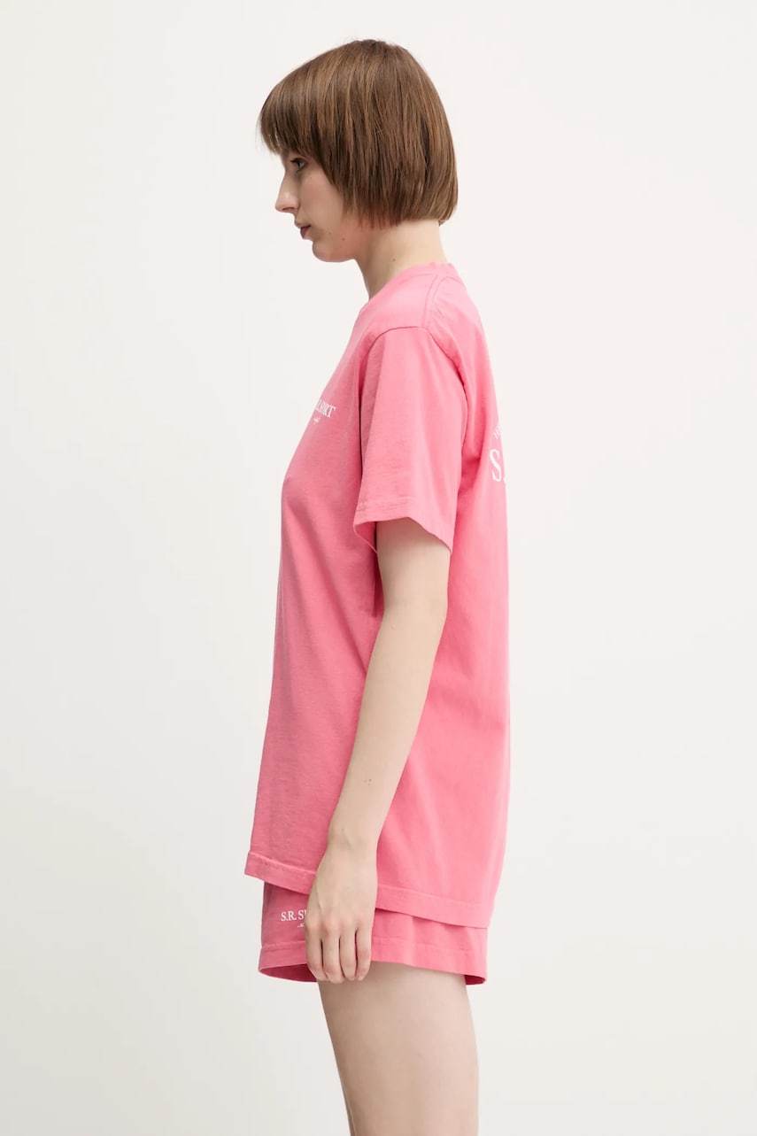Tričko Sporty & Rich Sporty & Rich Wimbledon T-Shirt Ružová | TO043612201P139, 1