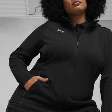 Mikina Puma teamFINAL Casuals Hooded Jkt Wmn Čierna | 658531-03, 3