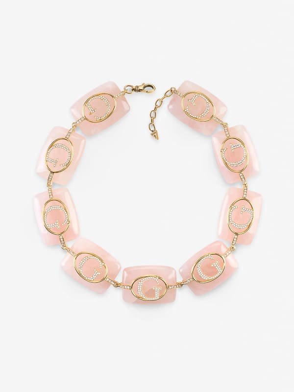 Náhrdelník GUESS Marciano "Candy Blossom" Necklace Metalická | JUBS02007JW, 0
