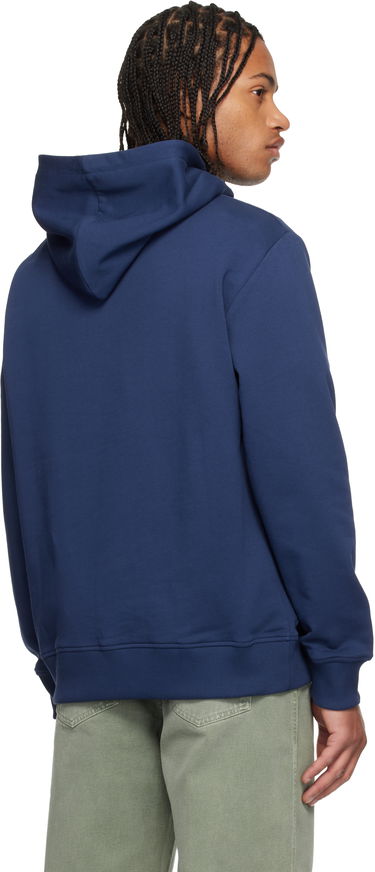 Mikina Balmain College Emblem Graphic Hoodie Navy | FH0JT255GF30, 2