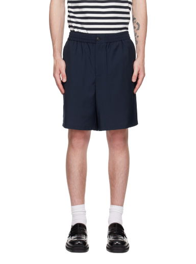 Šortky AMI Drawstring Shorts Navy | HSO303.279