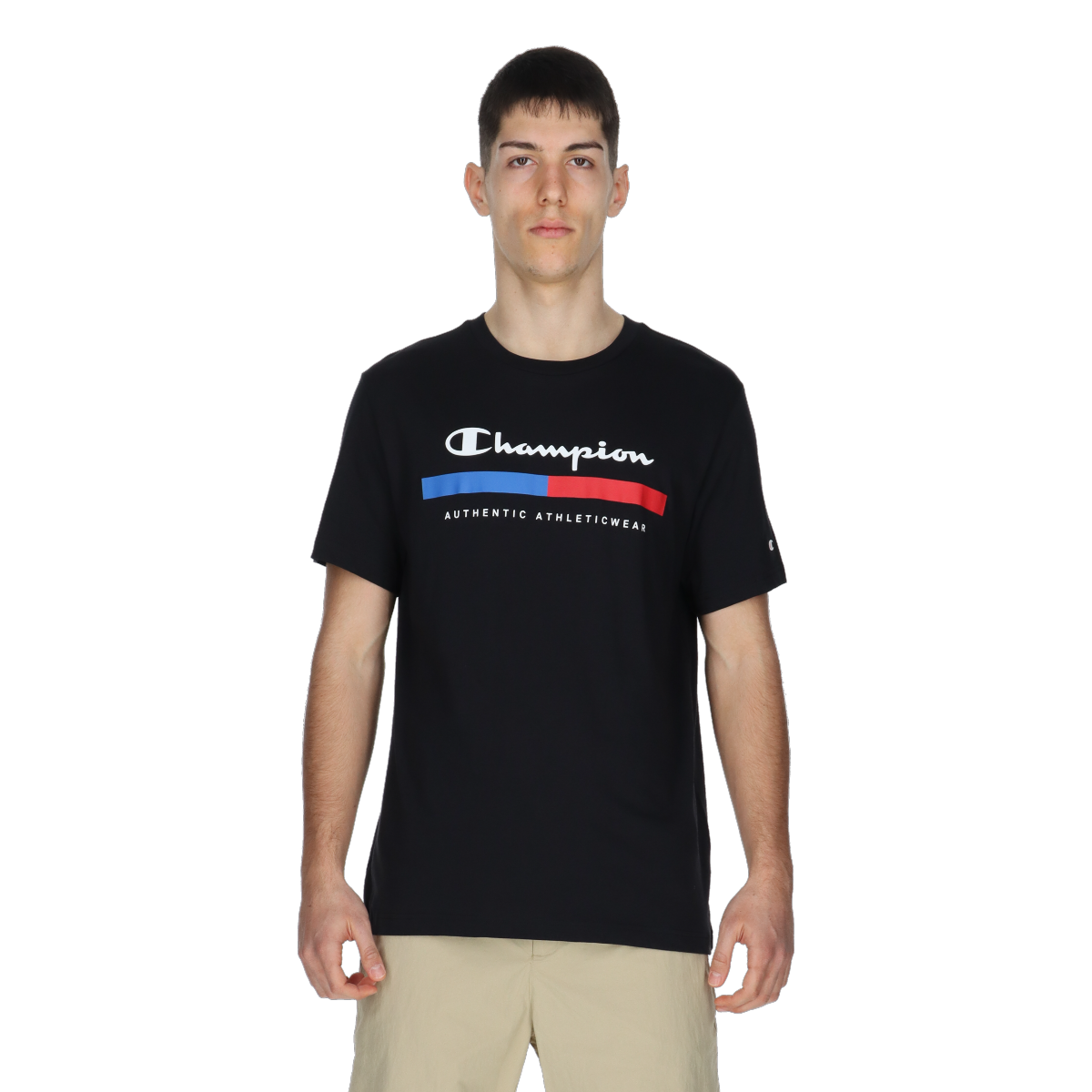 Tričko Champion Crewneck T-Shirt Čierna | 219735-KK001, 0