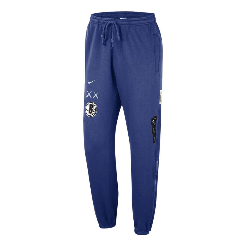 Tepláky Nike Kaws x NBA Brooklyn Nets City Edition Pants Modrá | FB4478-495