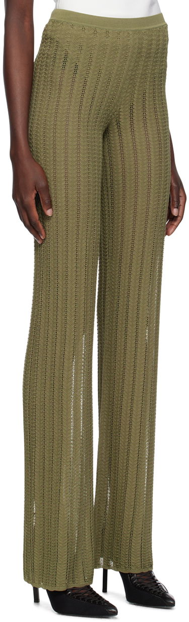 Nohavice Dion Lee Dion Lee Knit Trousers Zelené | C7217P23, 1