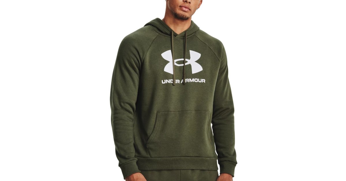 Mikina Under Armour Rival Fleece Zelené | 1379758-390, 1