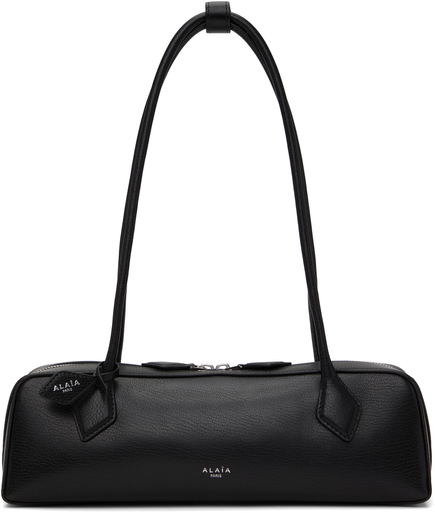 Kabelka Alaïa 'Le Teckel' Medium Leather Shoulder Bag Čierna | AA1S06033CA212, 0