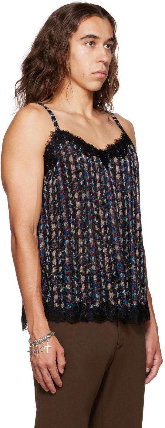 Tielko Anna Sui Anna Sui Floral Lace-Trim Tank Top Rôznofarebný | M622D20, 1