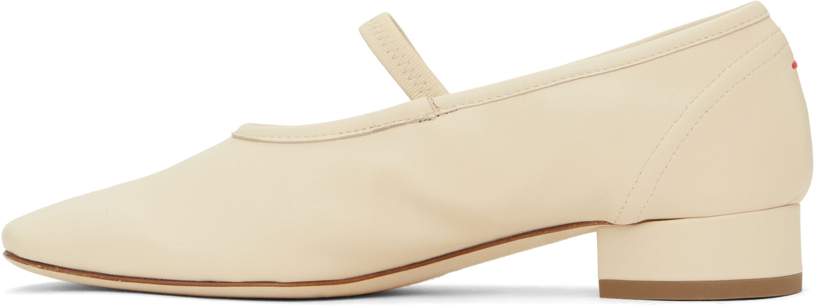 Aeyde Pippa Leather Ballerina Flats