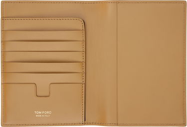 Peňaženka Tom Ford Tom Ford T Line Nubuck Passport Holder Béžová | Y0274-LCL449G, 2