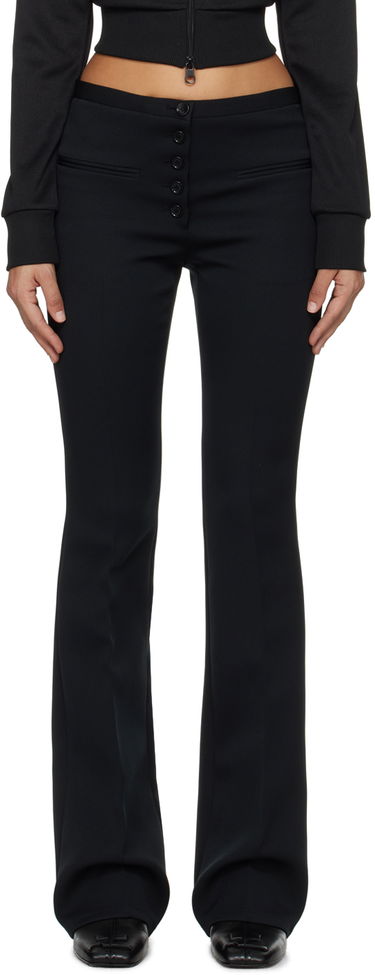 Nohavice Courrèges Courrèges Tailored Flare Trousers Čierna | 124CPA184PL0007, 0