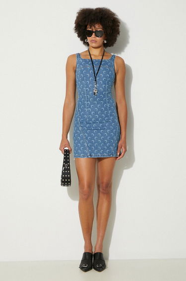 Šaty Marine Serre Denim Mini Dress Modrá | WDR056A, 1