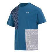Paisley Patched Short Sleeve T-Shirt