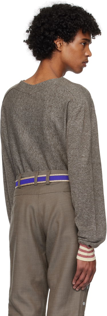 Sveter KIKO KOSTADINOV Kiko Kostadinov Ostro Sweater Hnedá | KKSS25KN02-107, 2
