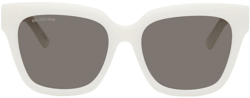 Slnečné okuliare Balenciaga Square Biela | BB0237SA, 0