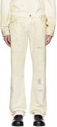 Helmut Lang Low-Rise Painted Jeans