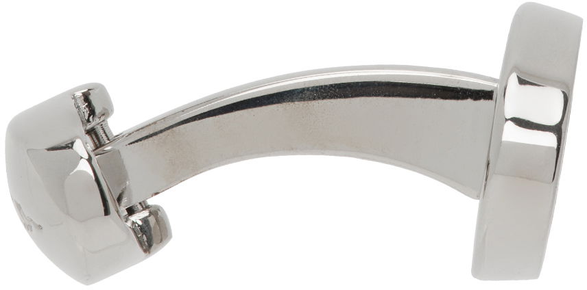 Spona Paul Smith Paul Smith Oval Logo Cufflinks Metalická | M1A-CUFF-MLOGO-02-0, 1