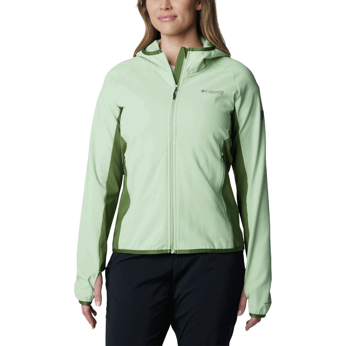 Mikina Columbia Spectre Ridge Full Zip Hooded Tech Fleece Jacket Zelené | 2077462349, 0