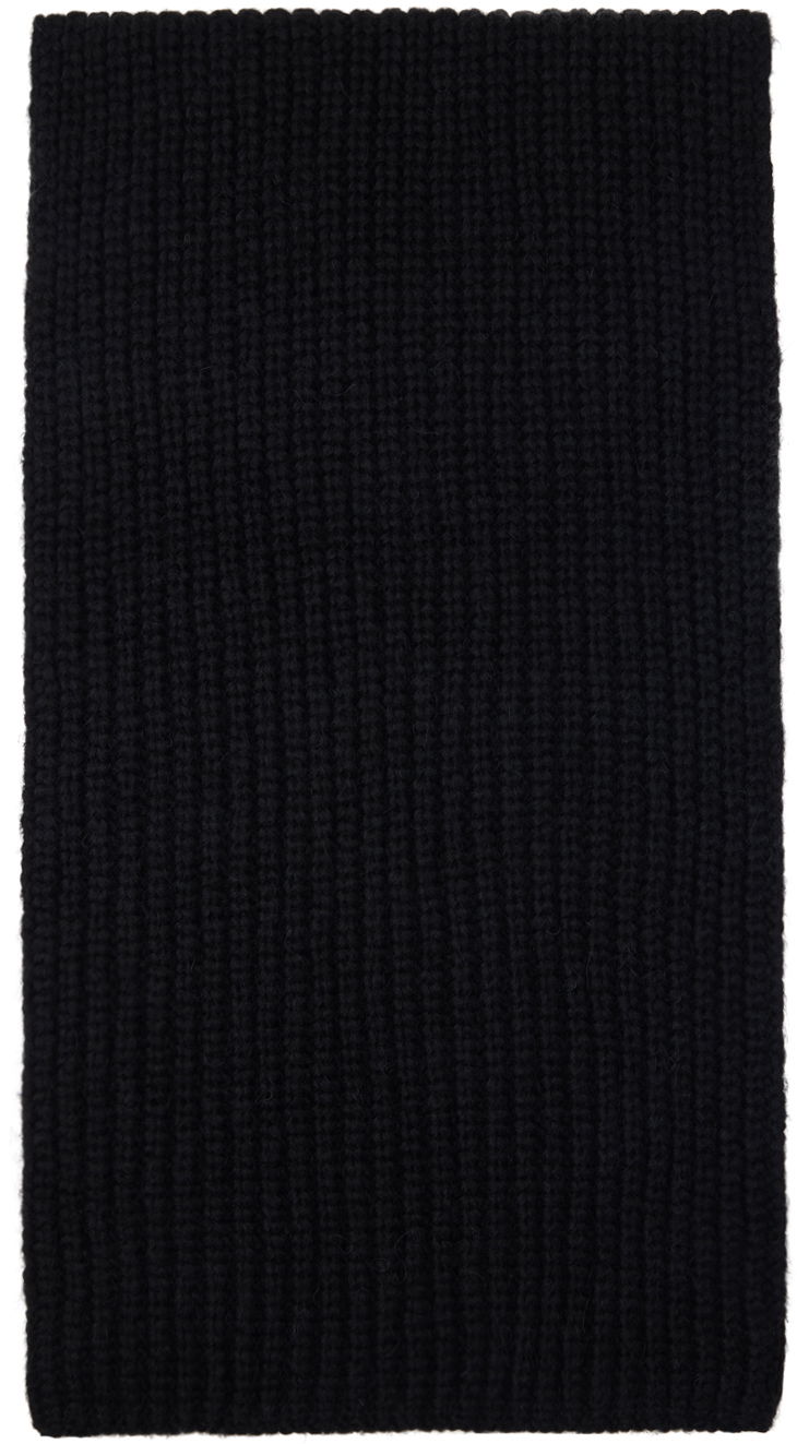 Šál Anine Bing Hannah Knitted Scarf Čierna | A-12-3182-000, 1