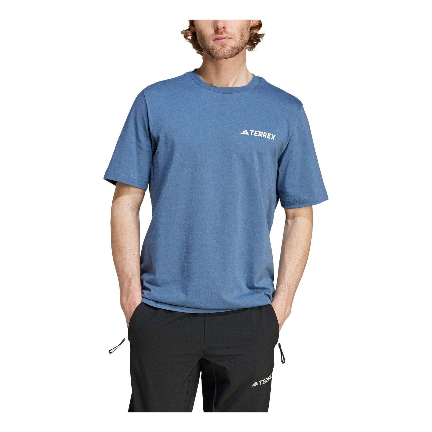 Tričko adidas Originals Terrex Back Graphic T-Shirt Modrá | IW2722, 0