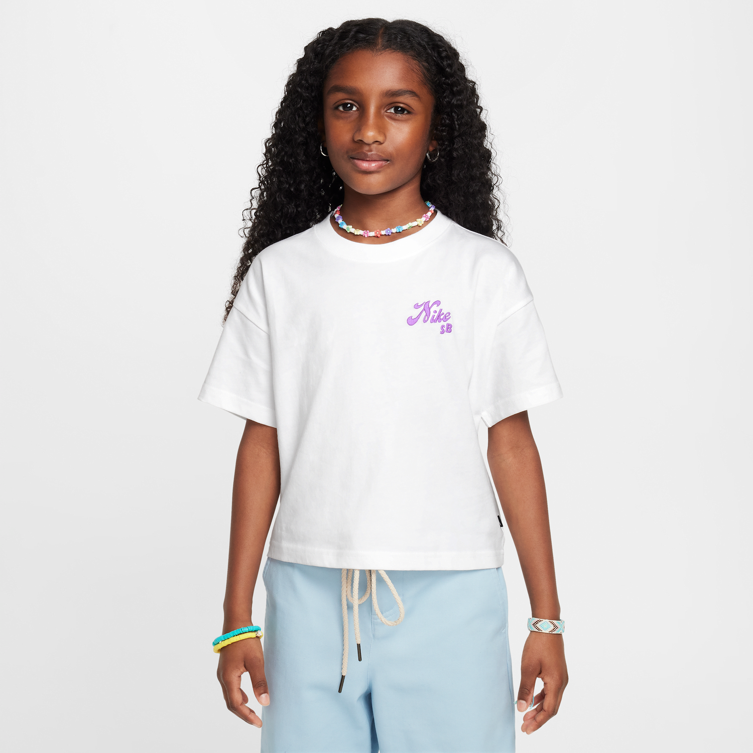 Tričko Nike SB Nike SB T-Shirt Biela | HM6312-100, 1