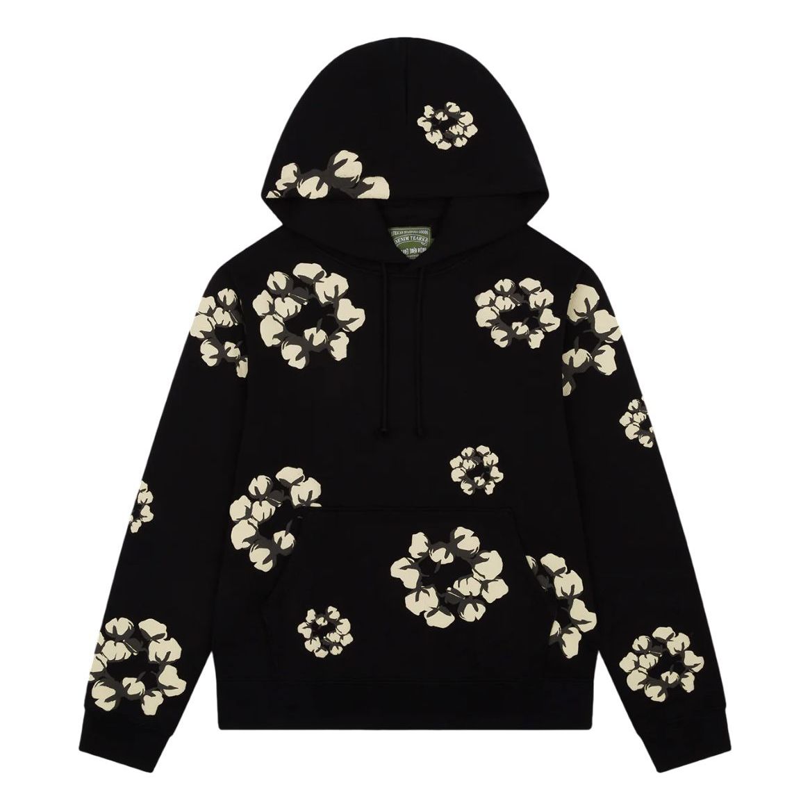 Mikina Denim Tears Denim Tears x Cactus Plant Flea Market Cotton Wreath Hoodie Čierna | DTCT-6048, 0