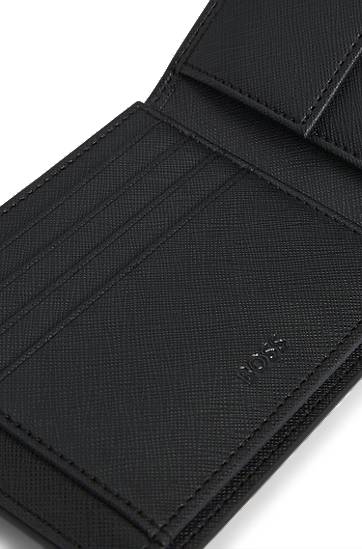 Peňaženka BOSS Bally Monogram Trifold Wallet Čierna | 50536773, 1